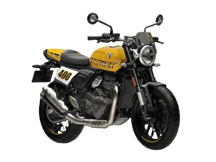 2026 Triumph Tracker 400 Racing Yellow alt