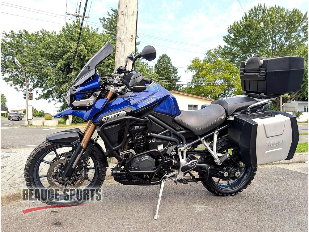 2013 Triumph Tiger Explorer Moto Aventure Grand Tourisme Longue Distance Full Équipée Valises Top Case Cardan Confort Duo Voyage Gs Ténéré V-strom Africa Twin alt