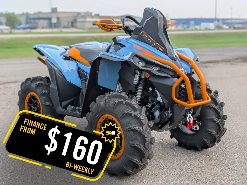 2026 Can-Am Renegade X mr 1000R - Scandi Blue & Orange Crush 