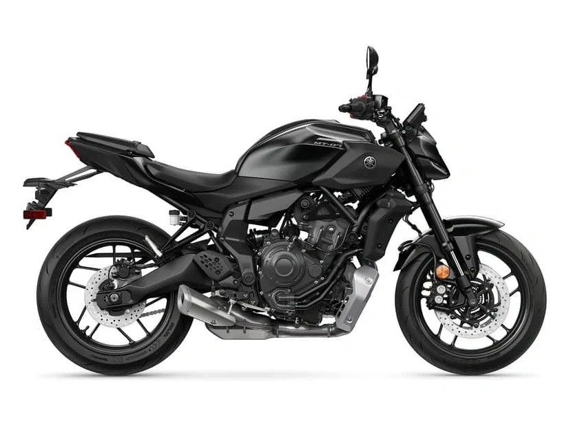 2026 Yamaha Mt-07 Matte Raven Black alt