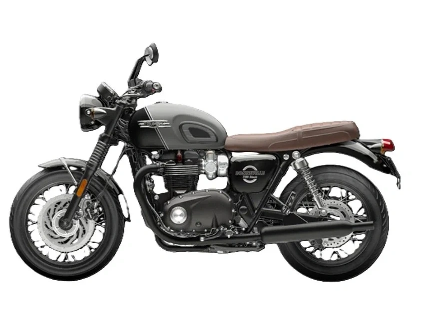 2026 Triumph Bonneville T120 Black Matt Silver Ice alt