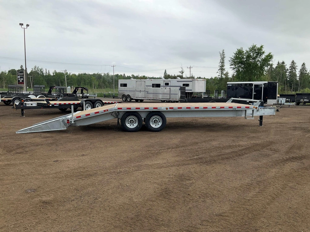 2027 Canada Trailers 8.5x22 7 Ton Galvanized Deckover Equipment Trailer alt