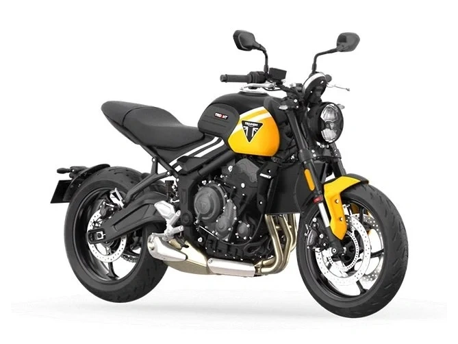 2026 Triumph Trident 660 Cosmic Yellow / Sapphire Black alt