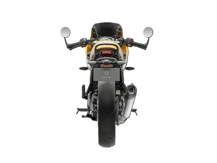 2026 Triumph Thruxton 400 Metallic Racing Yellow / Aluminium Silver alt