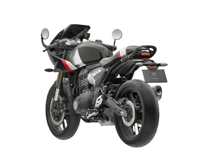 2026 Triumph Thruxton 400 Phantom Black / Aluminium Silver alt