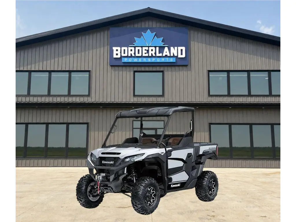 2024 Kawasaki RIDGE RANCH EDITION METALLIC STARDUST WHITE 