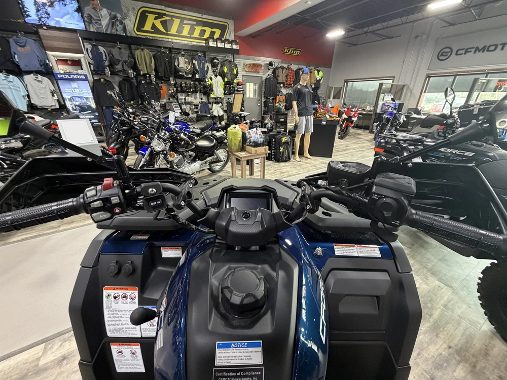 2026 Cfmoto Cforce 600 Touring Twilight Blue alt