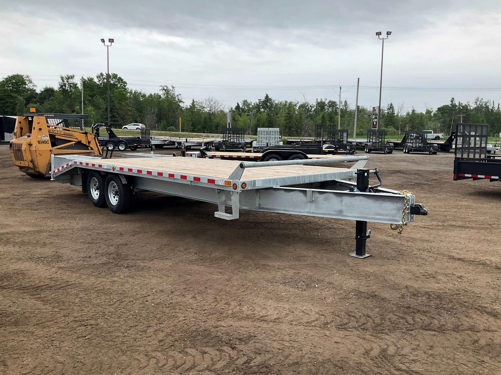 2027 Canada Trailers 8.5x22 7 Ton Galvanized Deckover Equipment Trailer alt