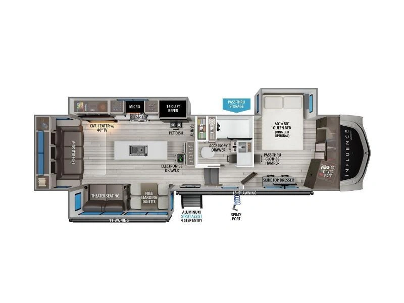 Grand Design Influence 3003rl 2026 alt