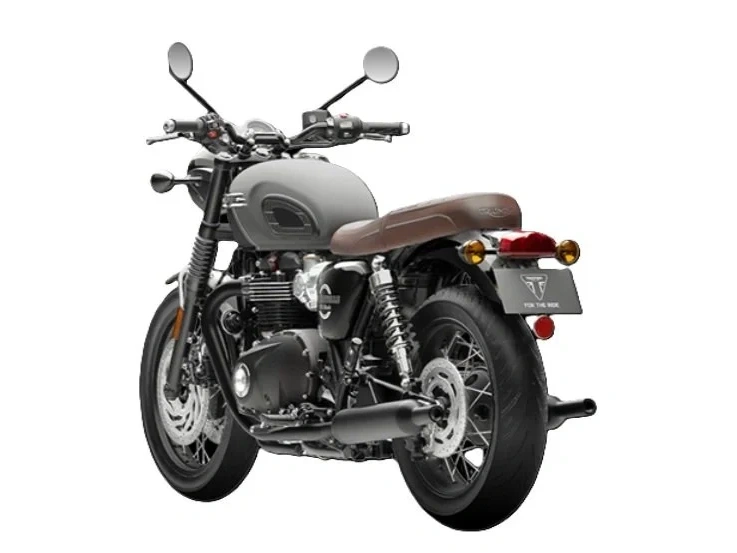2026 Triumph Bonneville T120 Black Matt Silver Ice alt