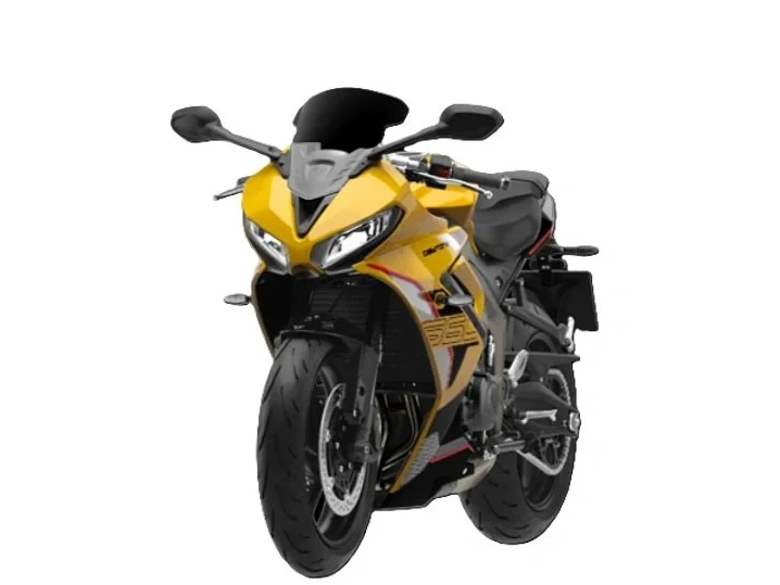 2026 Triumph Daytona 660 Cosmic Yellow / Sapphire Black alt