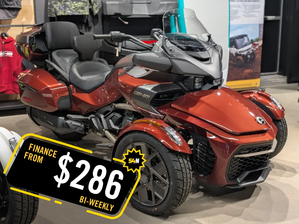2026 Can-Am Spyder F3 Limited Special Series - Mars Red Metallic 