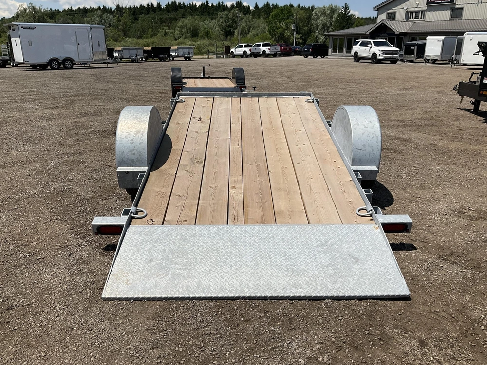 2027 Canada Trailers 6x12 Galvanized Manual Tilt Trailer alt