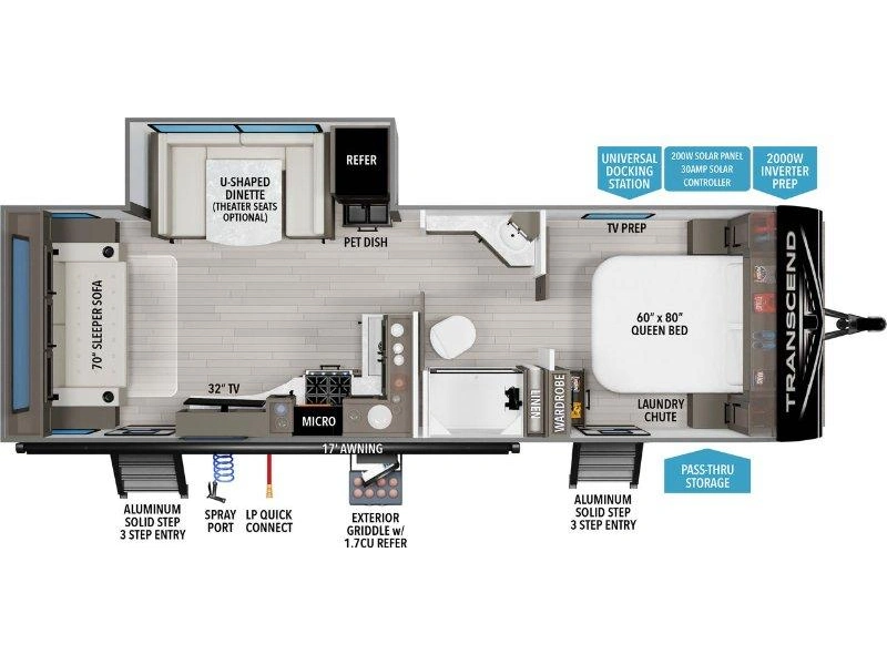 2026 Grand Design Transcend 245rlt alt