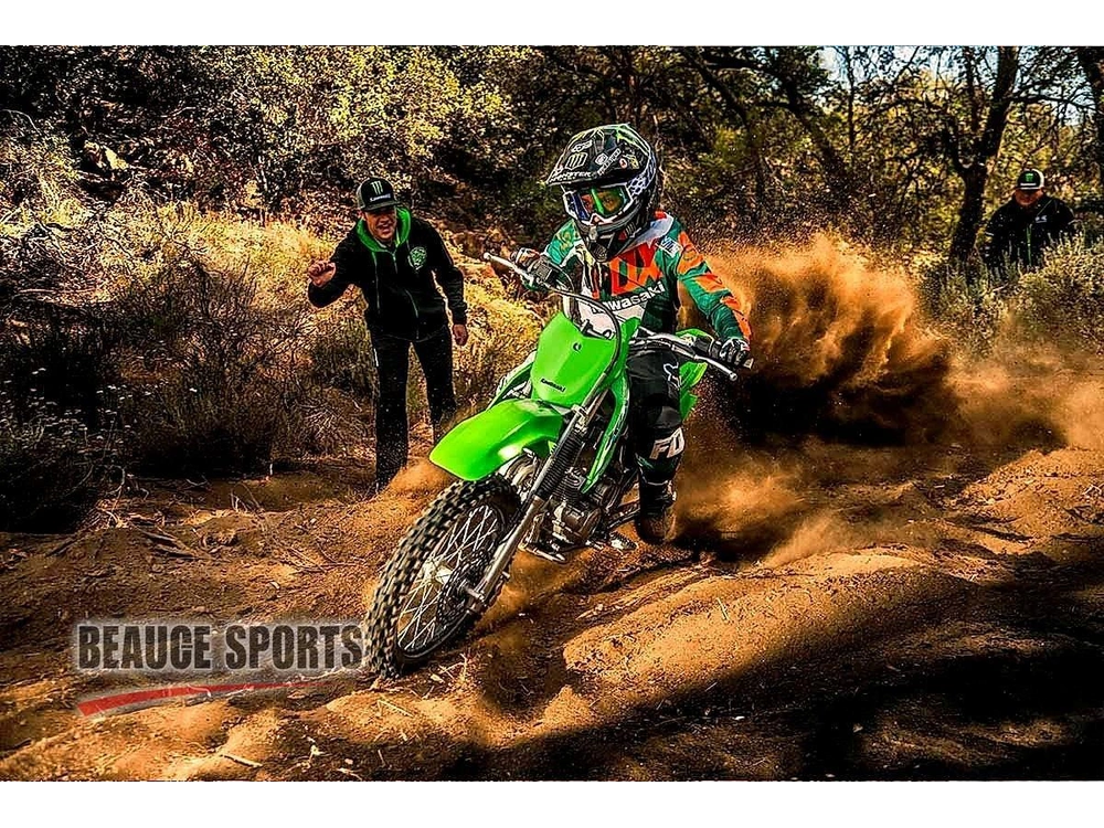 Kawasaki Klx140r Petites Roues 17 & 14pc Moto Hors-route Trail Débutant Petites Roues Démarreur Électrique Enfant Jeune Première Moto Apprentissage Embrayage Crf125 Tt-r Dr-z 2027 alt