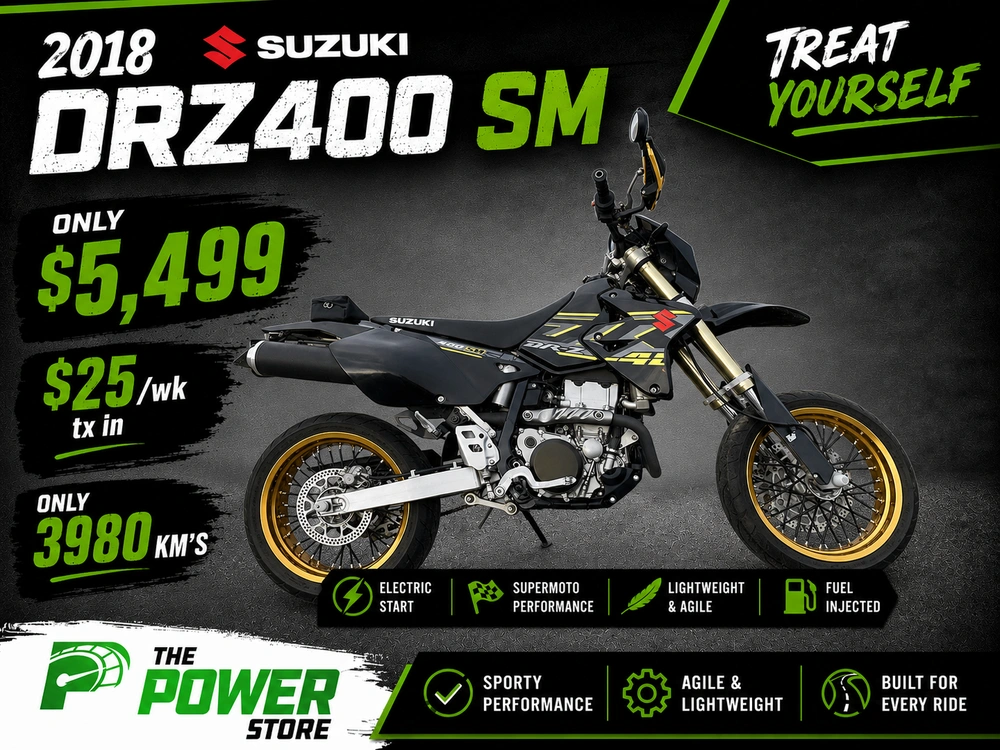 2018 Suzuki Dr-z 400sm alt