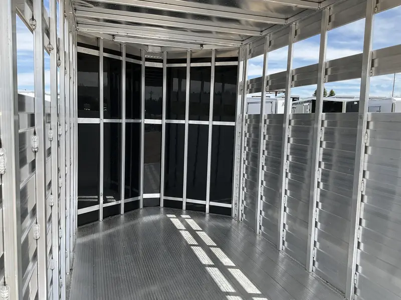 Aghaul 66x12' Plus V-Nose Aluminum Livestock Trailer 2027