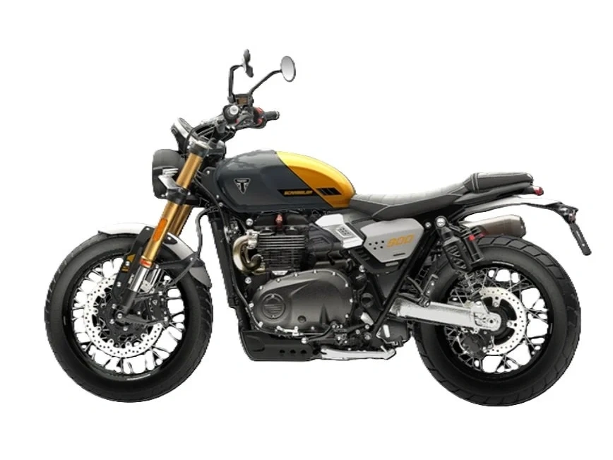 2026 Triumph Scrambler 900 Mineral Grey alt