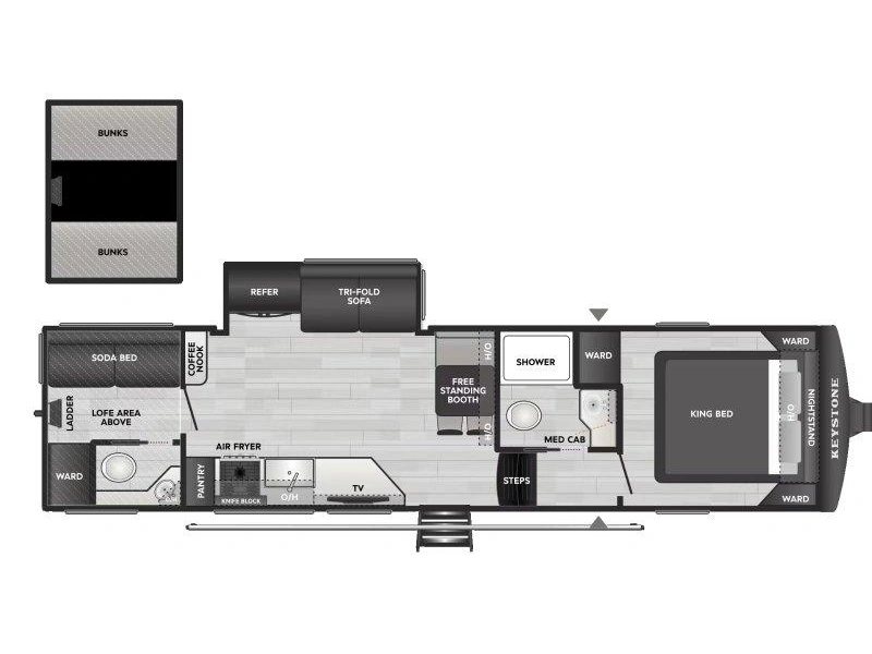 Keystone Rv Coleman 3000loft 2026 alt