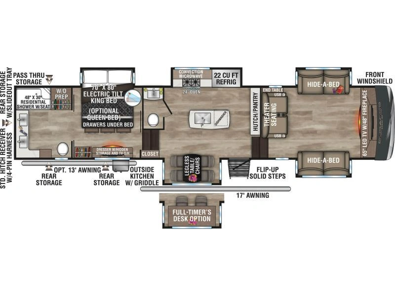 Kz Durango 386flf 2024 alt