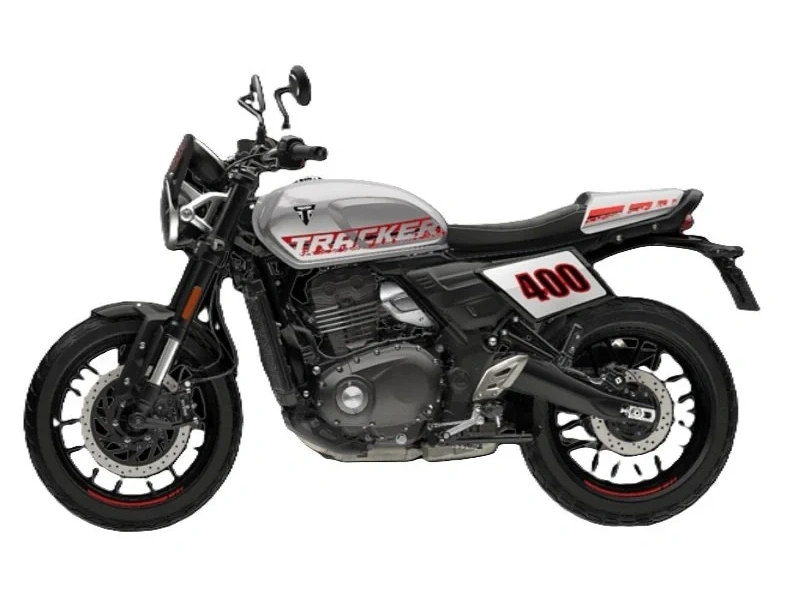 2026 Triumph Tracker 400 Aluminium Silver alt