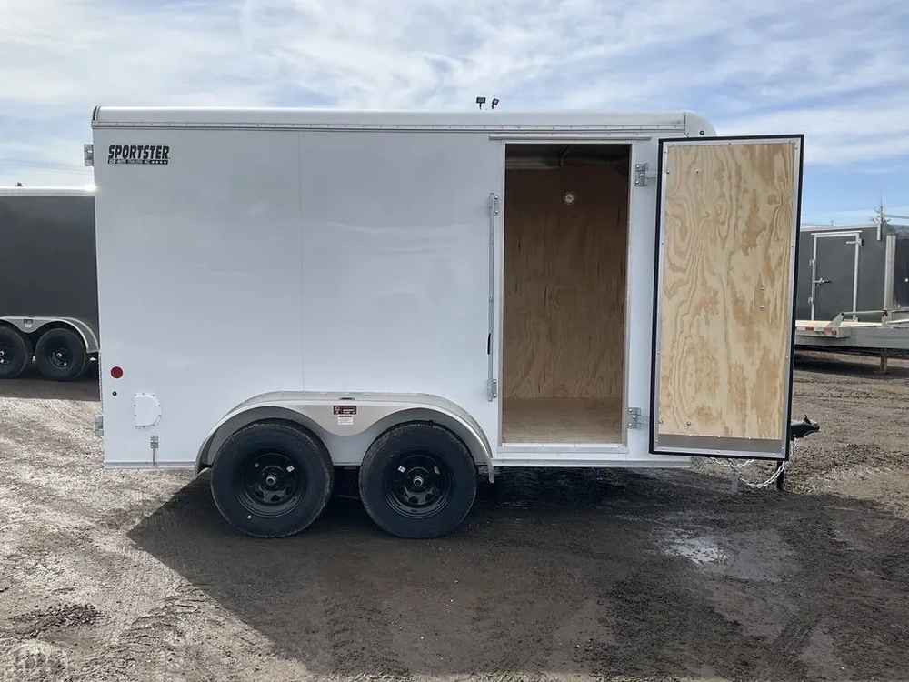 2027 Car Mate Trailers 6x12 Hd Sportster Cargo Trailer alt