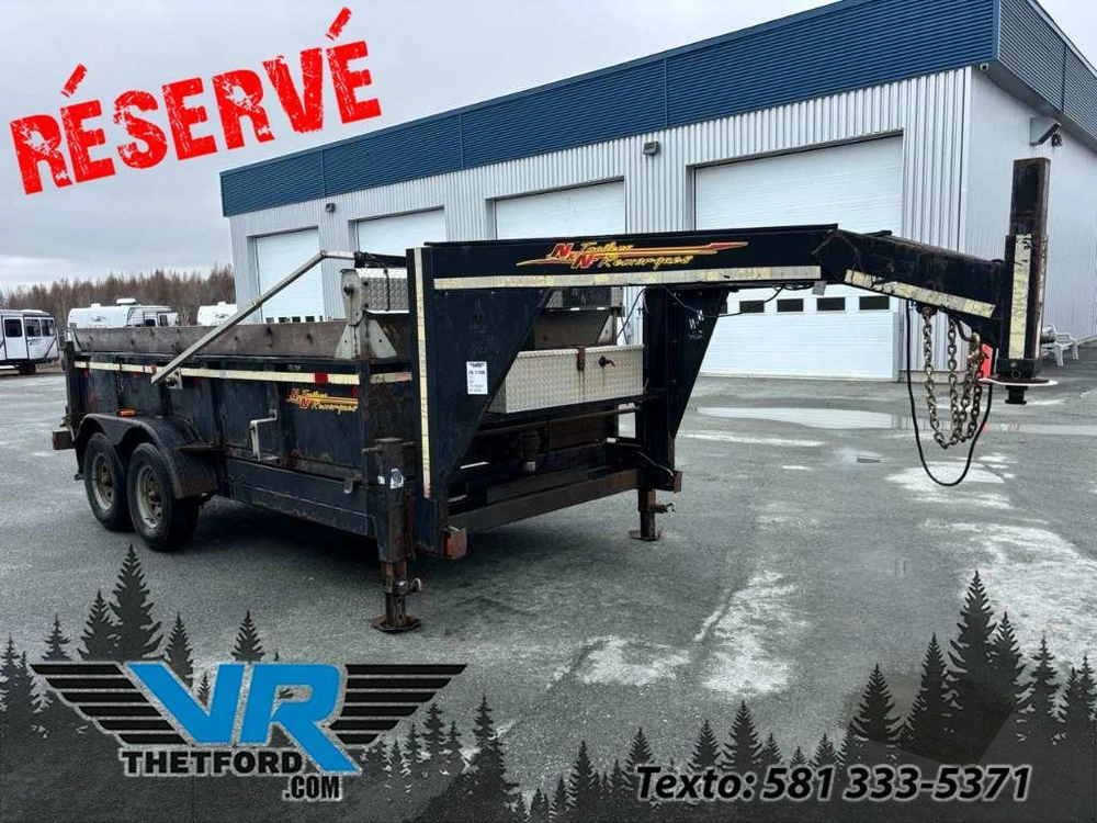 N&n 7x14 Dompeur Gooseneck 2x7000 2012 alt