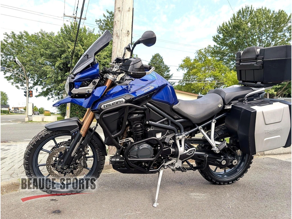 2013 Triumph Tiger Explorer Moto Aventure Grand Tourisme Longue Distance Full Équipée Valises Top Case Cardan Confort Duo Voyage Gs Ténéré V-strom Africa Twin alt
