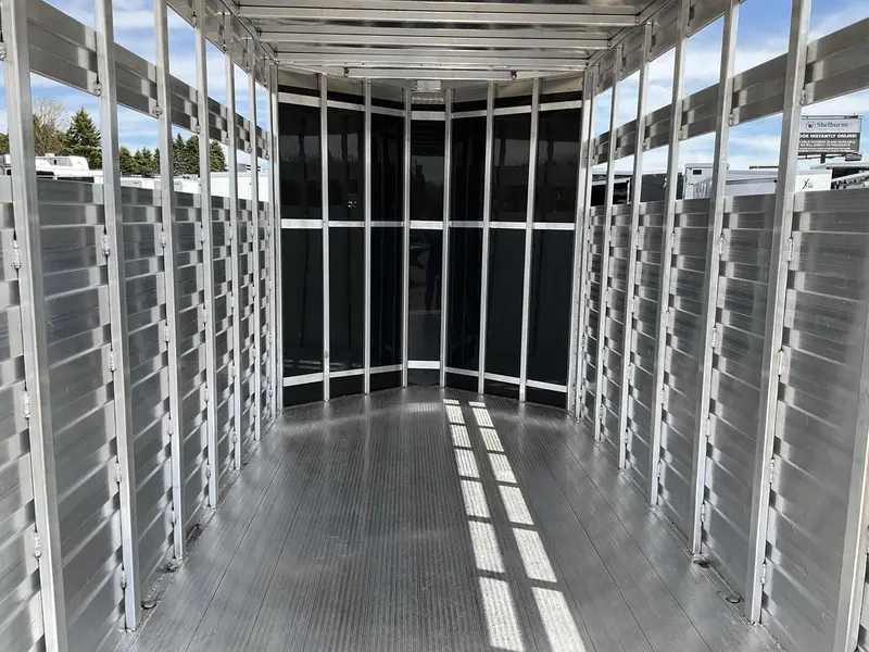Aghaul 66x12' Plus V-Nose Aluminum Livestock Trailer 2027