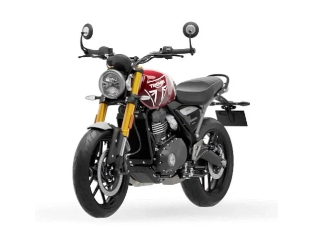 2026 Triumph Speed 400 Lava Red Gloss / Storm Grey alt