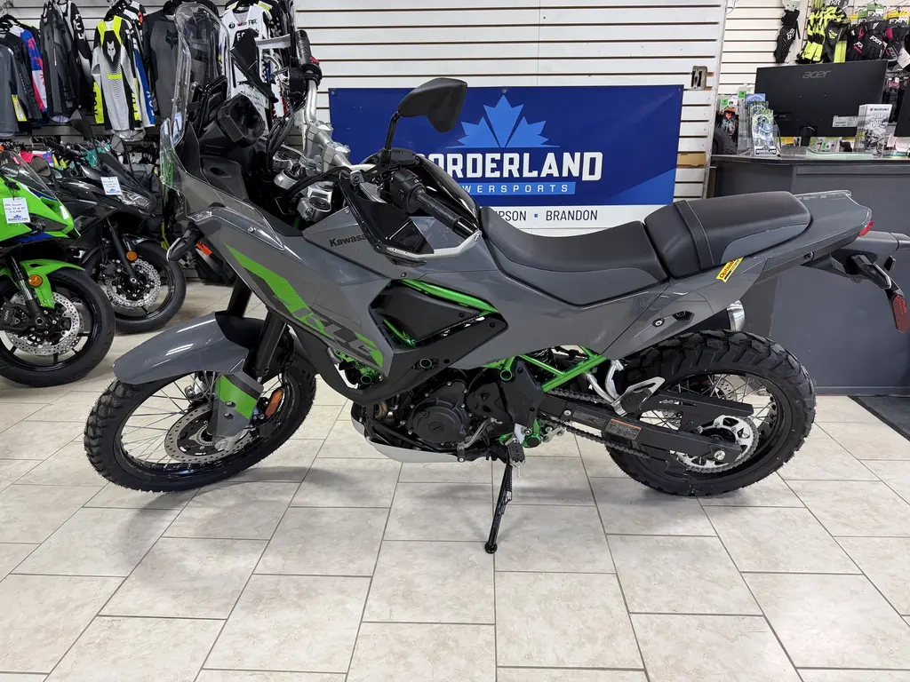 2026 Kawasaki KLE 500 SE - Pearl Storm Gray 
