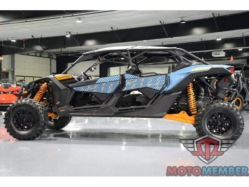 2026 Can-am Maverick X3 Max Rs Turbo Rr Scandi Blue & Orange Crush alt