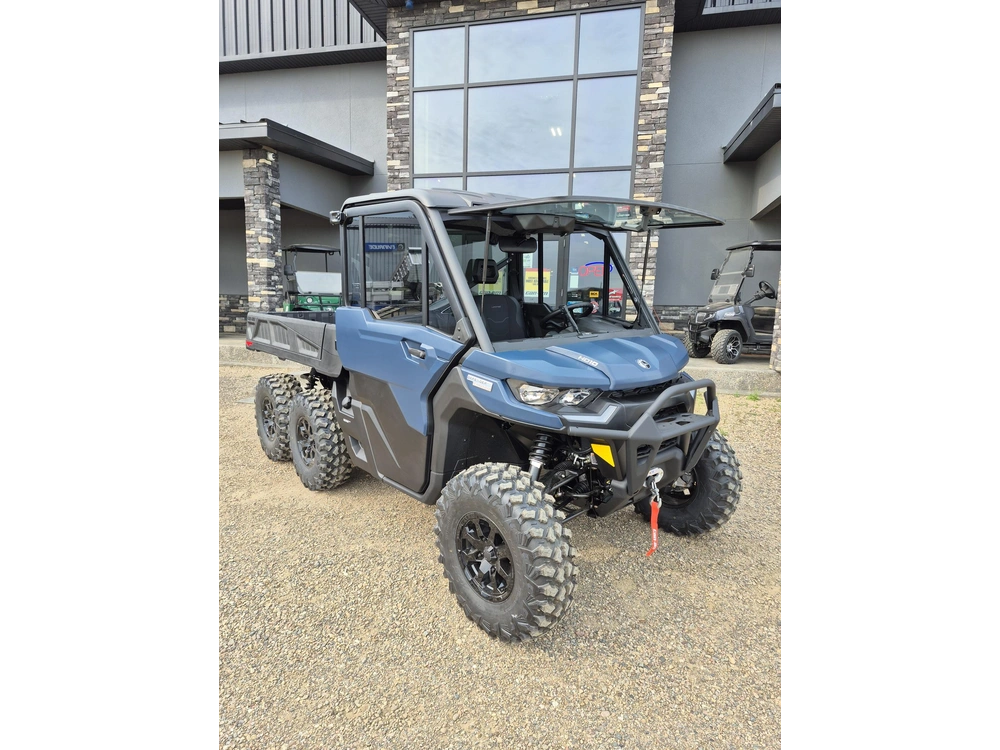2026 Can-am Defender 6x6 Limited Cab Dusty Navy alt
