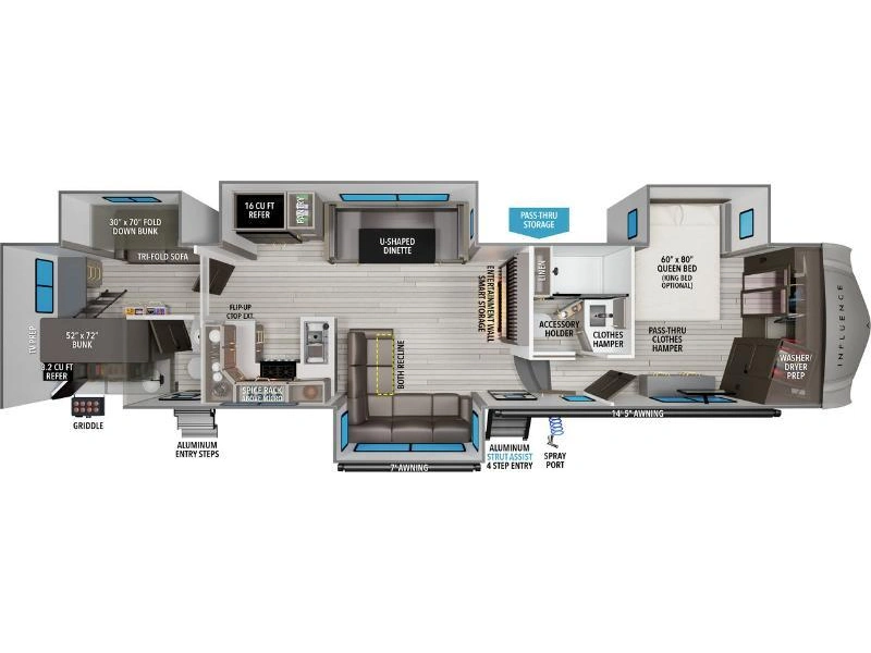 Grand Design Influence 3904bh 2026 alt