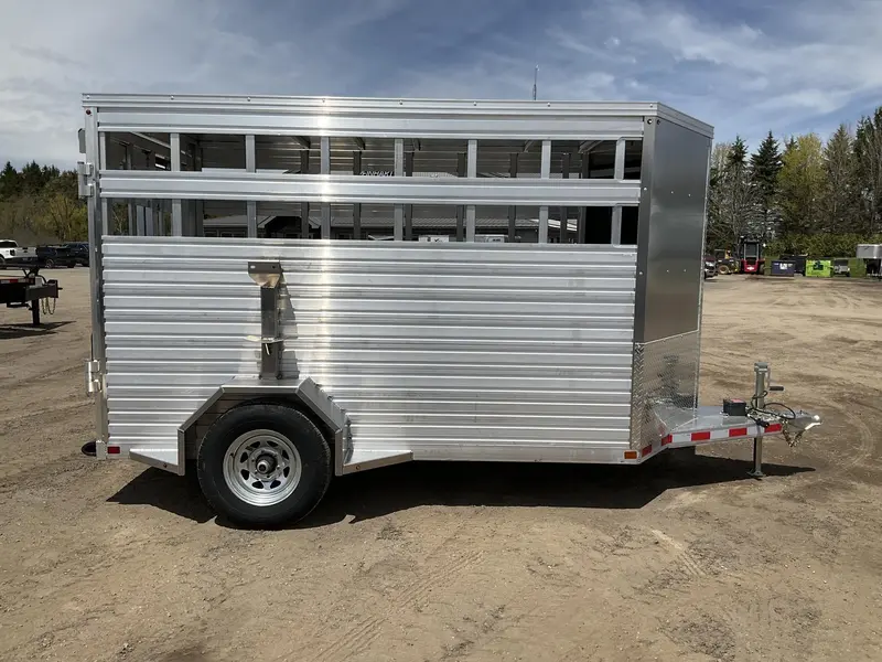 Aghaul 66x12' Plus V-Nose Aluminum Livestock Trailer 2027