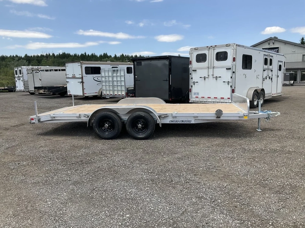 2026 Stronghaul 82x18 5 Ton All Aluminum Car Hauler alt