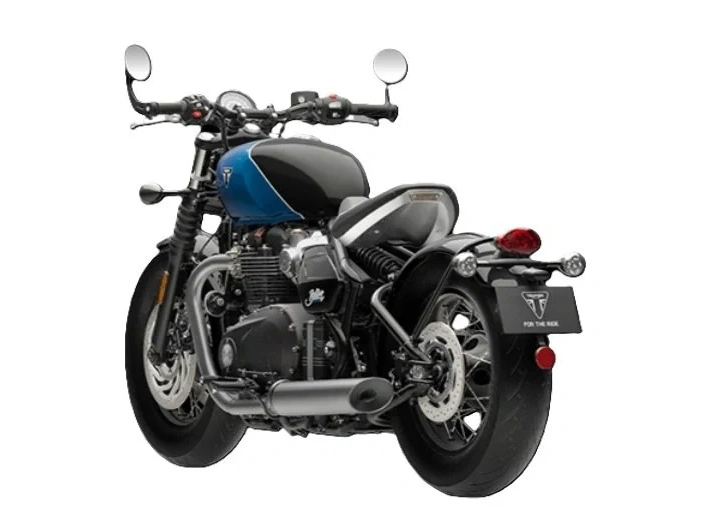 2026 Triumph Bonneville Bobber Interstellar Blue alt