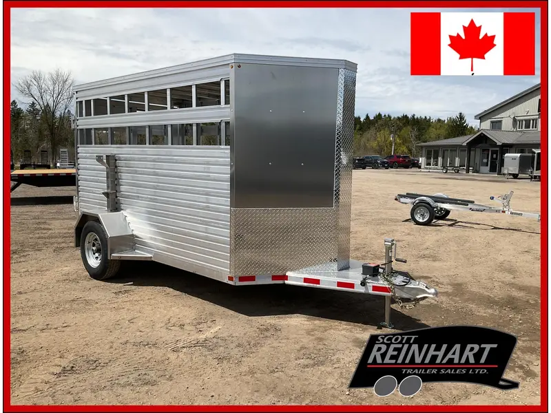 Aghaul 66x12' Plus V-Nose Aluminum Livestock Trailer 2027