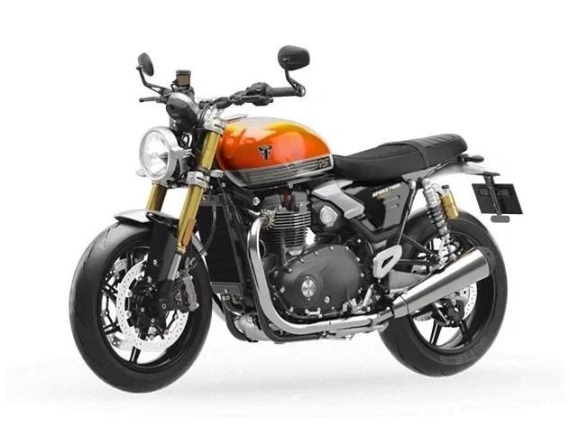 2026 Triumph Speed Twin 1200 Rs Baja Orange / Sapphire Black alt