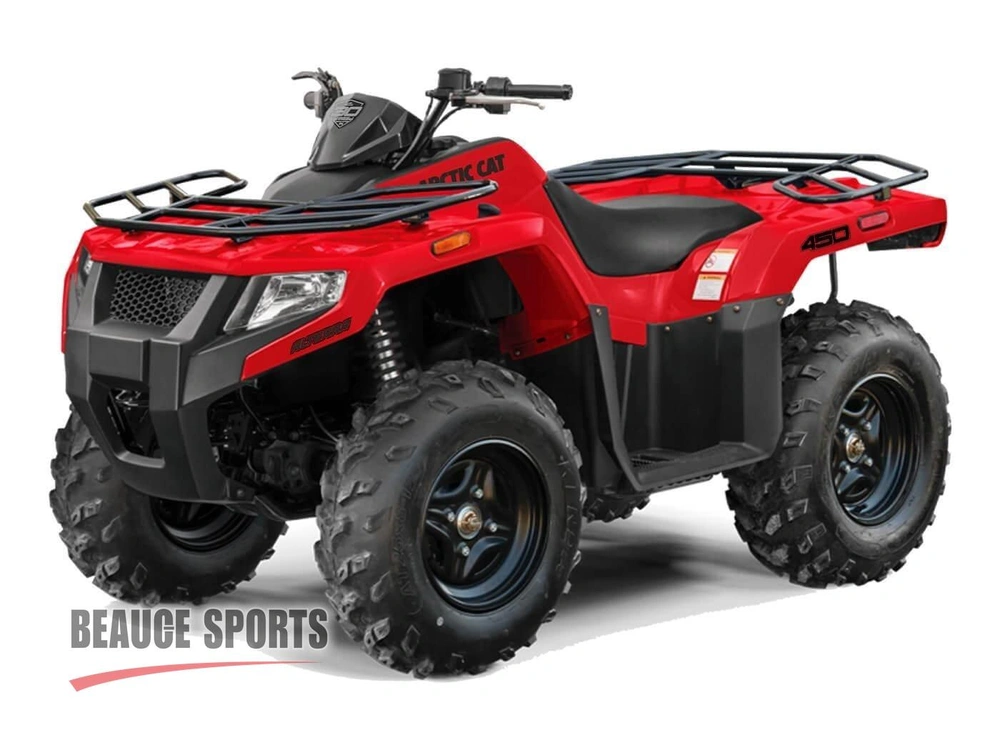Arctic Cat Alterra 450 Rouge Vtt Sentier Chasse Bois 4×4 Polyvalent Travail Ferme Sport-utilitaire Solo Mid-size Abordable Outlander Kodiak Rancher Kingquad Sportsman 2026 alt