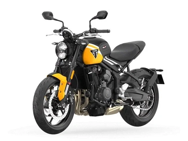 2026 Triumph Trident 660 Cosmic Yellow / Sapphire Black alt