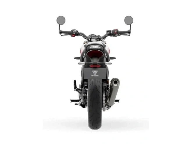 2026 Triumph Speed 400 Lava Red Gloss / Storm Grey alt