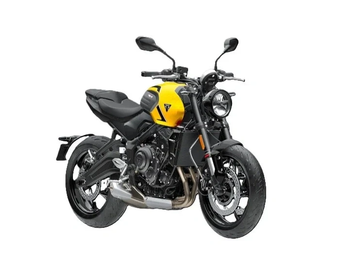 2026 Triumph Trident 660 Cosmic Yellow alt