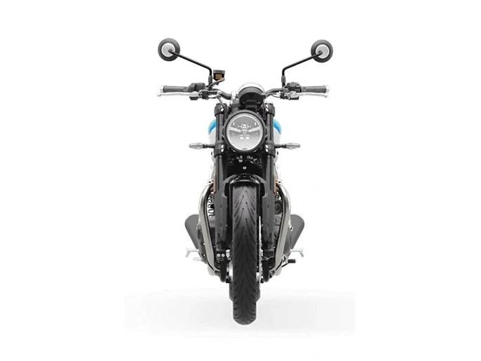 2026 Triumph Speed Twin 900 Pure White / Maui Blue / Tangerine Orange alt
