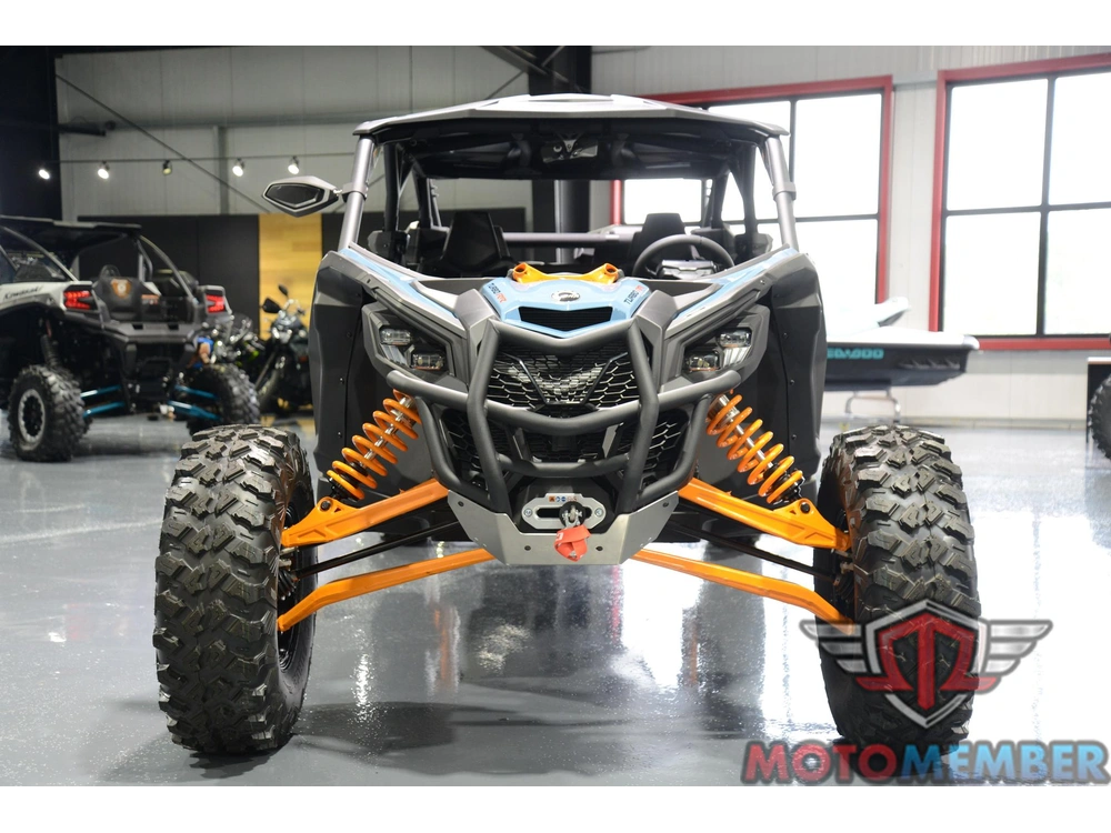 2026 Can-am Maverick X3 Max Rs Turbo Rr Scandi Blue & Orange Crush alt