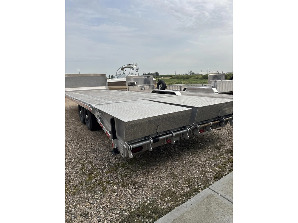 2025 Nordtek Deck-over Heavy Duty 16k Axles 102x25-mega Ramp alt