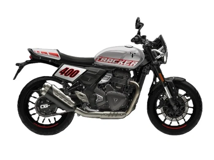2026 Triumph Tracker 400 Aluminium Silver alt