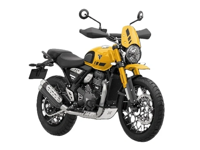 2026 Triumph Scrambler 400 Xc Racing Yellow alt