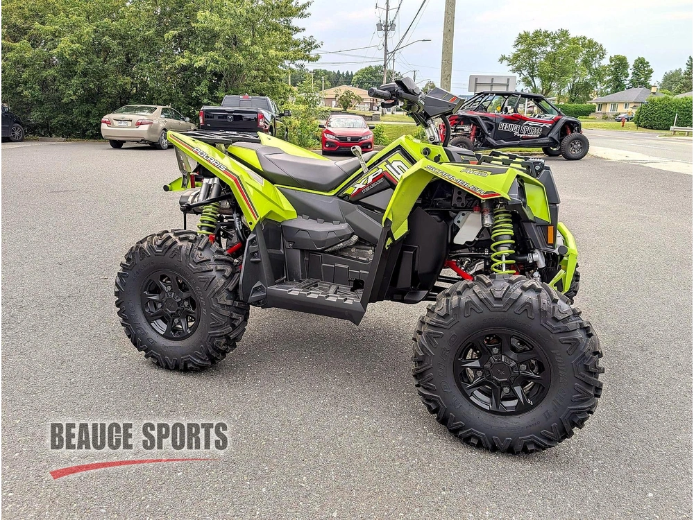 2025 Polaris Scrambler Xp 1000 S - Lifted Lime Vtt Sport Haute Performance Puissance Sentier Suspension Longue Chassis Large Hors-piste Adrénaline Faible Km Renegade Raptor alt