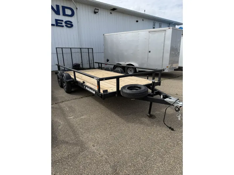 Karavan KTPU-1500 82”X15’ TANDEM TRAILER 2027